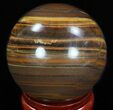 Polished Tiger's Eye Sphere #33629-1